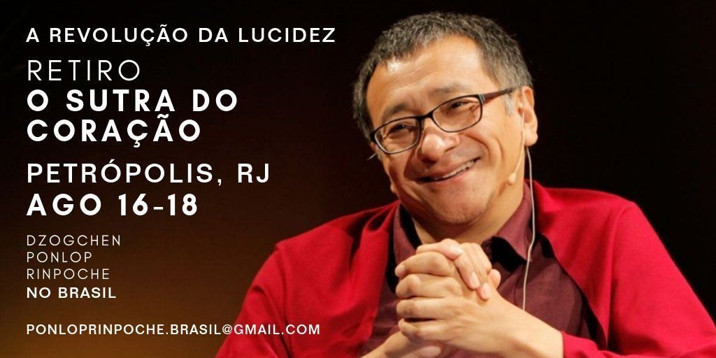 Dzogchen Ponlop Rinpoche no Brasil