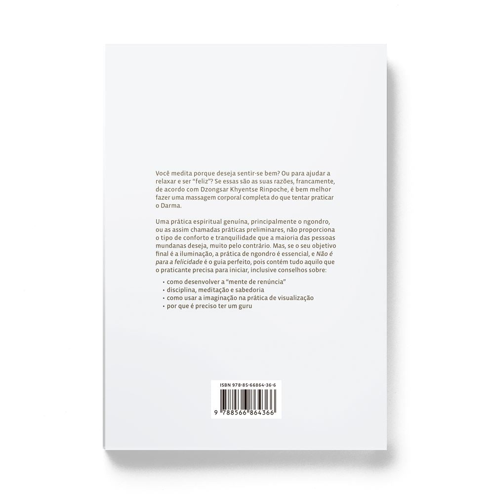 Não é para a felicidade (2ª edição)